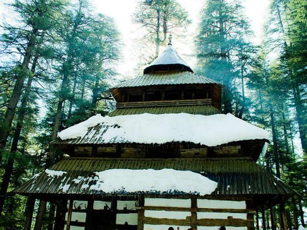 शिवालय के आकार का मंदिर, मनाली