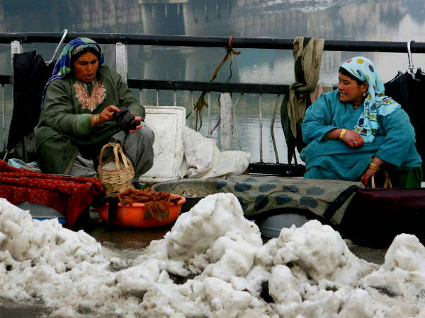 बर्फ ने बनाया कश्मीर को और खूबसूरत