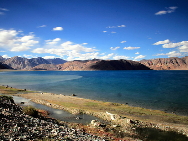 पैंगोंग झील, लद्दाख