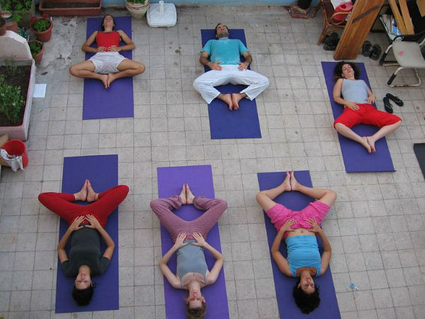 Yoga Class at Center Yoga Class at Center