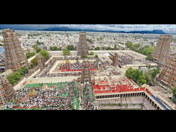 मदुरै मीनाक्षी अम्मान मंदिर