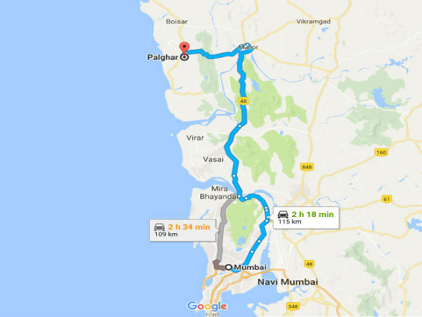 कैसे पहुंचे पालघर