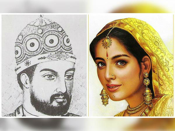 खिलजी ने रानी पद्मिनी का प्रतिबिंब देखा