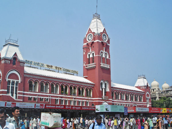 सेंट्रल रेलवे स्टेशन, (मद्रास), चेन्नई