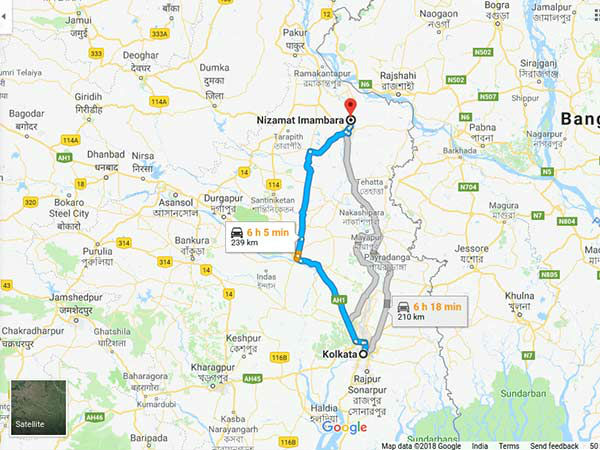 कैसे पहुंचे निजामत इमामबाड़ा