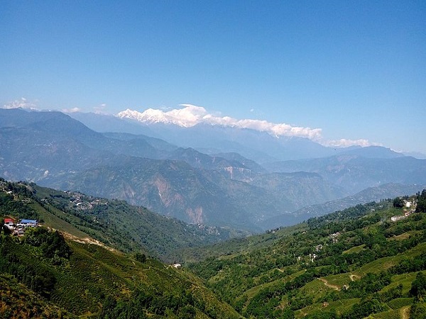 कंचनजंगा का दृश्य