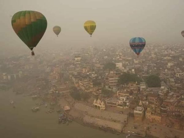 hot air balloon varanasi hot air balloon varanasi