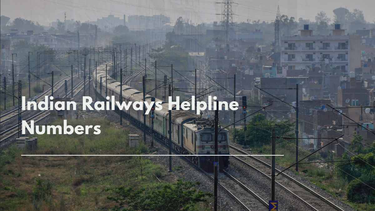 रेल यात्री याद कर लें ये 5 हेल्पलाइन नंबर, यात्रा के दौरान किसी भी ...